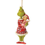 Grinch zawieszka z bajki "Grinch Świąt nie będzie" Grinch Holding Cindy Lou (Hanging Ornament) 6002072 Jim Shore figurka dekoracja pokój dziecięcy w sklepie internetowym MoodGood.pl