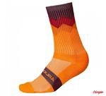 Skarpety Endura Jagged Socks mandarynkowe w sklepie internetowym OlimpiaSport.pl