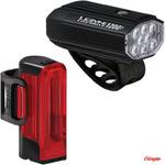 Zestaw lampki Lezyne LED Pair Lite Drive 1200+ / Strip Drive Pro 400+ w sklepie internetowym OlimpiaSport.pl