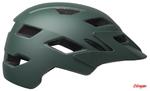 Kask dziecięcy Bell Sidetrack matte dark green orange w sklepie internetowym OlimpiaSport.pl