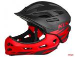 Kask rowerowy Full Face Kellys SPROUT 022 anthracite/red w sklepie internetowym OlimpiaSport.pl