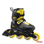 Rolki dziecięce Rollerblade Fury BLACK/YELLOW w sklepie internetowym OlimpiaSport.pl