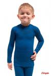 Bluza termoaktywna Brubeck LS13660 Thermo Kids chłopięca niebieska w sklepie internetowym OlimpiaSport.pl