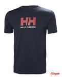 Koszulka męska HELLY HANSEN HH LOGO T-SHIRT Navy w sklepie internetowym OlimpiaSport.pl