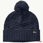 Czapka damska Jack Wolfskin LORELEI BEANIE NIGHT BLUE w sklepie internetowym OlimpiaSport.pl