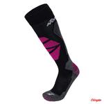 Skarpety narciarskie Nordica High Performance Women black/anthracite/purple 2023/2024 w sklepie internetowym OlimpiaSport.pl