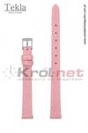 Pasek TK033ROZ/14 - różowy, imitacja skóry jaszczurki w sklepie internetowym Pasek do zegarka