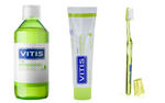 Vitis zestaw ortodontyczny - płyn pasta szczoteczka ortodontyczna higiena w trakcie leczenia ortodontycznego w sklepie internetowym OrtoSklep