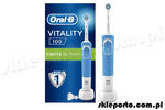 Braun Oral-B szczoteczka elektryczna Vitality D100 CrossAction - niebieska D100.413.1 w sklepie internetowym OrtoSklep