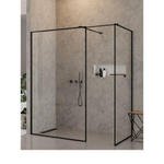 New Modus Black Kabina Walk-In, Szkło Czyste 8mm 140x90x200 (Exk-0119) - zapytaj o dodatkowe 10% rabatu w sklepie internetowym dekordia.pl