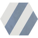 Meraki Azul Stripe Gres 19,8x22,8 w sklepie internetowym dekordia.pl