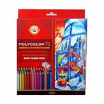Kredki ołówkowe Koh-i-noor Polycolor DRAWING - 72 kolory w sklepie internetowym Świat Artysty 