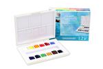 Farby akwarelowe w kostce La Petite Aquarelle Sennelier Travel Box - 12 kolorów w sklepie internetowym Świat Artysty 