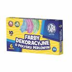 Farby plakatowe Astra - 6x10ml - PERŁOWE w sklepie internetowym Świat Artysty 