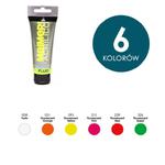 Farby akrylowe Maimeri ACRILICO FLUO fluorescencyjne świecące 200ml - różne kolory w sklepie internetowym Świat Artysty 