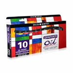 Zestaw farb olejnych Daler Rowney Graduate Oil - 10x38ml w sklepie internetowym Świat Artysty 