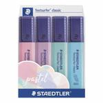 Zestaw zakreślaczy Staedtler Textsurfer pastel - 4 kol. w sklepie internetowym Świat Artysty 