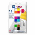 Zestaw modeliny Fimo Soft BASIC - 12x25g w sklepie internetowym Świat Artysty 
