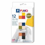 Zestaw modeliny Fimo Soft NATURAL - 12x25g w sklepie internetowym Świat Artysty 