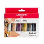 Zestaw farb akrylowych Talens AMSTERDAM PORTRAIT - 6x20ml w sklepie internetowym Świat Artysty 