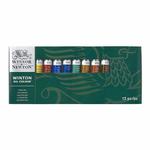 Zestaw farb olejnych Winsor&Newton Winton Oil Colour Studio Set 8 x 21ml + akcesoria w sklepie internetowym Świat Artysty 