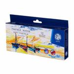 Pastele suche kwadratowe Astra Prestige Soft Pastels - 12 kolorów w sklepie internetowym Świat Artysty 