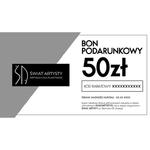 Bon Podarunkowy - 50 PLN w sklepie internetowym Świat Artysty 