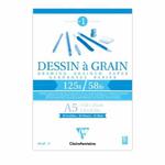 Szkicownik Clairefontaine Dessin a Grain - 125g, 40ark, A5 w sklepie internetowym Świat Artysty 