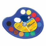 Farby akwarelowe Astra 12 kolorów - paletka w sklepie internetowym Świat Artysty 