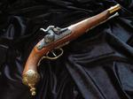 WŁOSKI CZARNOPROCHOWY PISTOLET KAPISZONOWY BRESCIA 1825r. (1013/L) w sklepie internetowym Aleprezent.com.pl