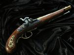 CZARNOPROCHOWY OZDOBNY PISTOLET KA PISZONOWY FRANCUSKI 1872r. (1014/L) w sklepie internetowym Aleprezent.com.pl