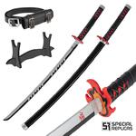 Miecz Katana Demon Slayer Tanjiro Kamado's Drewniany JT10666 w sklepie internetowym Aleprezent.com.pl