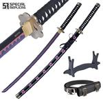 Miecz Katana Roronoa Zoro Shusui One Piece Drewniany JT10511RD-2 w sklepie internetowym Aleprezent.com.pl