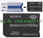 Sony 8GB MEMORY STICK PRO DUO MS Card 8 gb PSP - 8GB MEMORY STICK w sklepie internetowym Mikolaj-shop.com