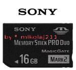 Sony 16GB MEMORY STICK PRO DUO Mark2 MS Card 16 gb PSP - 16GB MEMORY STICK w sklepie internetowym Mikolaj-shop.com