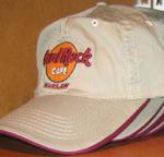 Hard Rock Cafe WARSAW BASEBALL CAP Khaki Tan Hat NEW - WARSAW CAP Khaki w sklepie internetowym Mikolaj-shop.com