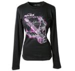 Hard Rock Cafe WARSAW Ladies Winged Guitar T-Shirt long sleeve -XL- w sklepie internetowym Mikolaj-shop.com