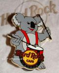 Hard Rock Cafe WARSAW '09 Koala Playing Drums Pin LE 200 w sklepie internetowym Mikolaj-shop.com