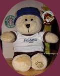 Starbucks Bearista Poland 2010 Warsaw Teddy Plush Bear - POLAND 2010 Bear w sklepie internetowym Mikolaj-shop.com