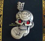 Hard Rock Cafe WARSAW 2012 - 3D Skull GEM EYES Pin LE w sklepie internetowym Mikolaj-shop.com