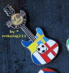 Hard Rock Cafe WARSAW 2012 Euro Football Group D Pin LE 100 - Euro Football Group D Pin w sklepie internetowym Mikolaj-shop.com