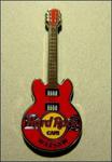 Hard Rock Cafe WARSAW 2012 Core Guitar red #1 Pin w sklepie internetowym Mikolaj-shop.com