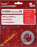 Starter Heyah 5 Karta SIM Card PrePaid Smart M 5GB - Heyah 5 w sklepie internetowym Mikolaj-shop.com