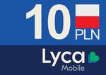 LycaMobile 10 zł Kod doładowanie Prepaid code 10 PLN - 10 PLN w sklepie internetowym Mikolaj-shop.com