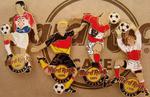 Hard Rock Cafe WARSAW EURO 2008 soccer football Pin SET LE 250 w sklepie internetowym Mikolaj-shop.com