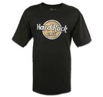 Hard Rock Cafe WARSAW T-Shirt Wood Panel Tee Black - T-Shirt Classic Black w sklepie internetowym Mikolaj-shop.com