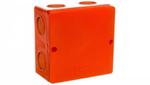 Puszka elektroinstalacyjna natynkowa IP 66 101x101x62mm pomarańczowa KSK 100 PO w sklepie internetowym Elektro24