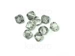 Bicone 4mm Crystal Silver Shade - 6 sztuk w sklepie internetowym Kadoro.pl