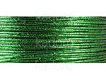 Sutasz chiński zielony metalizowany 3mm - 1 m w sklepie internetowym Kadoro.pl