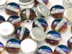 Dome Bead Crystal Bermuda Blue 10x6mm - 1 sztuka w sklepie internetowym Kadoro.pl